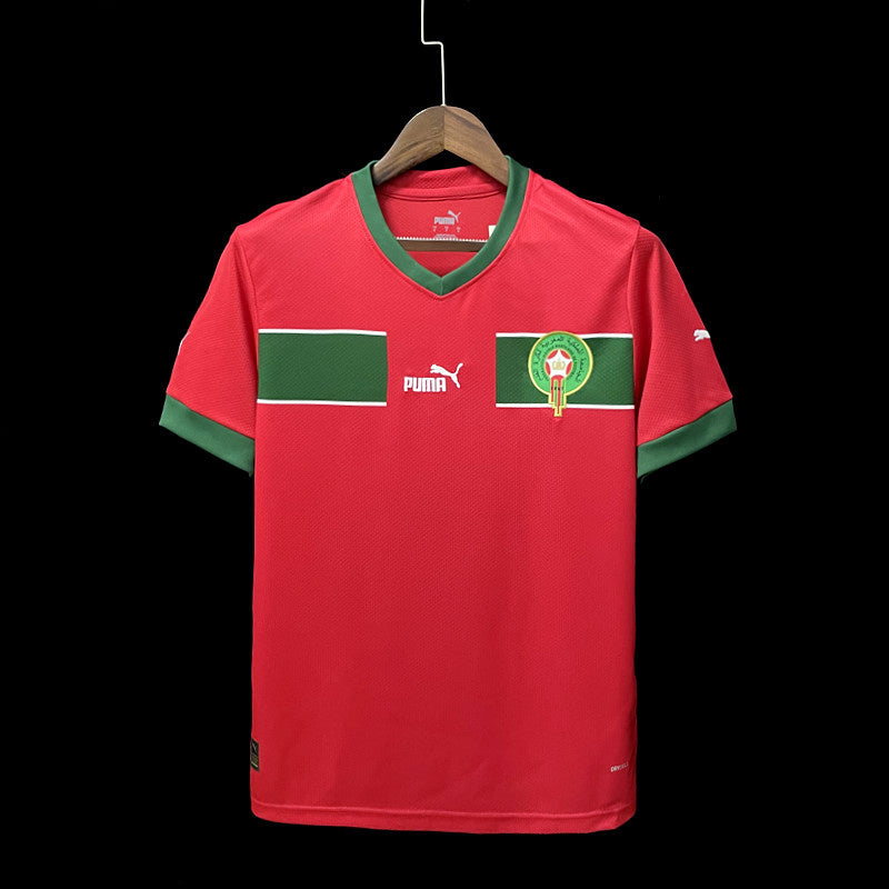 CAMISA MARROCOS - CASA/ HOME - TORCEDOR - 2022