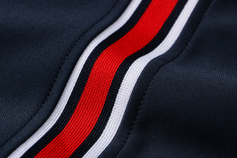 KIT PASSEIO - PARIS SAINT GERMAIN (PSG) - AZUL ESCURO E VERMELHO