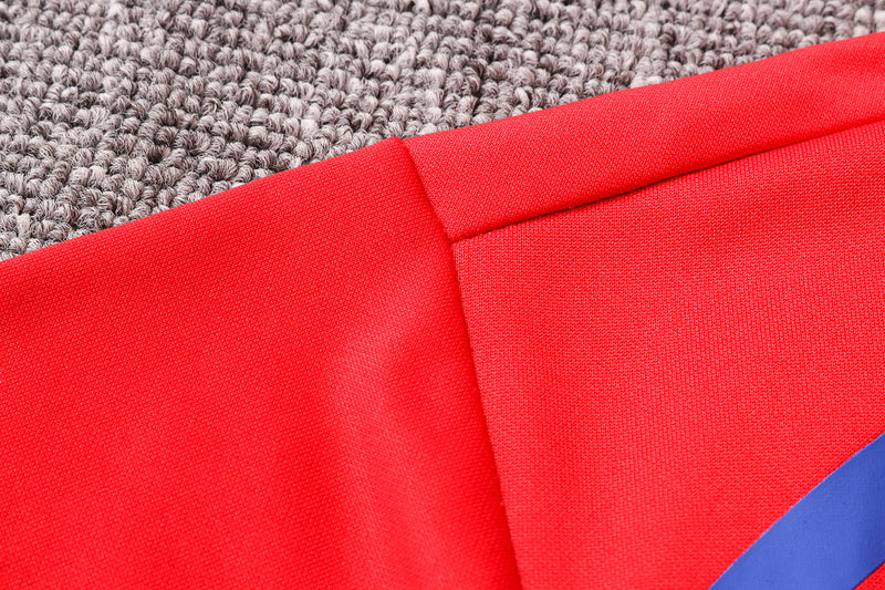 KIT MOLETOM - PARIS SAINT GERMAIN (PSG) - VERMELHO