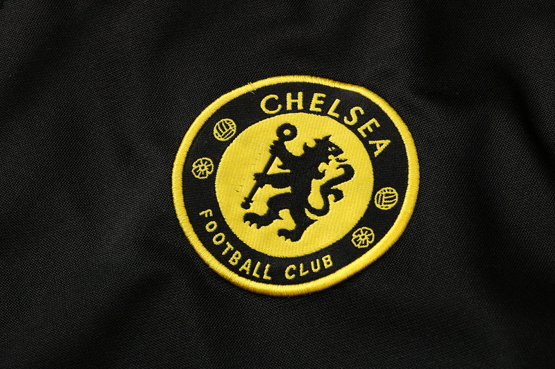 KIT PASSEIO - CHELSEA - PRETO E AMARELO