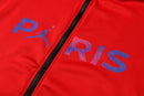 KIT PASSEIO COM CAPUZ - PARIS SAINT GERMAIN (PSG) - VERMELHO, ROXO E ROSA