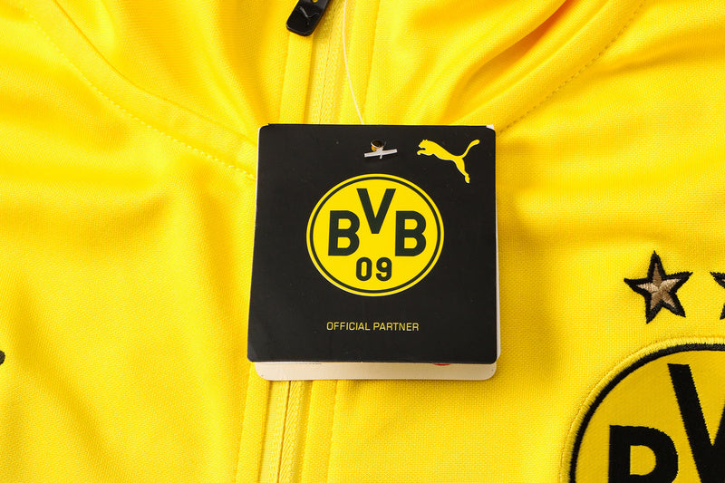 KIT PASSEIO - BORUSSIA DORTMUND - AMARELO E BRANCO