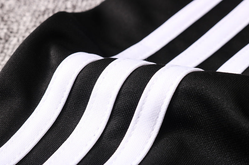 KIT PRÉ JOGO - JUVENTUS - PRETO E BRANCO