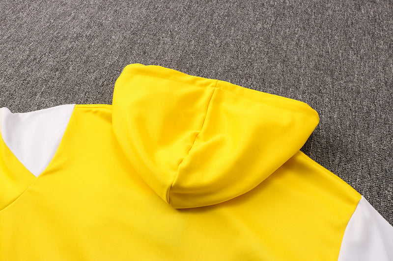 KIT MOLETOM - BORUSSIA DORTMUND - AMARELO E PRETO