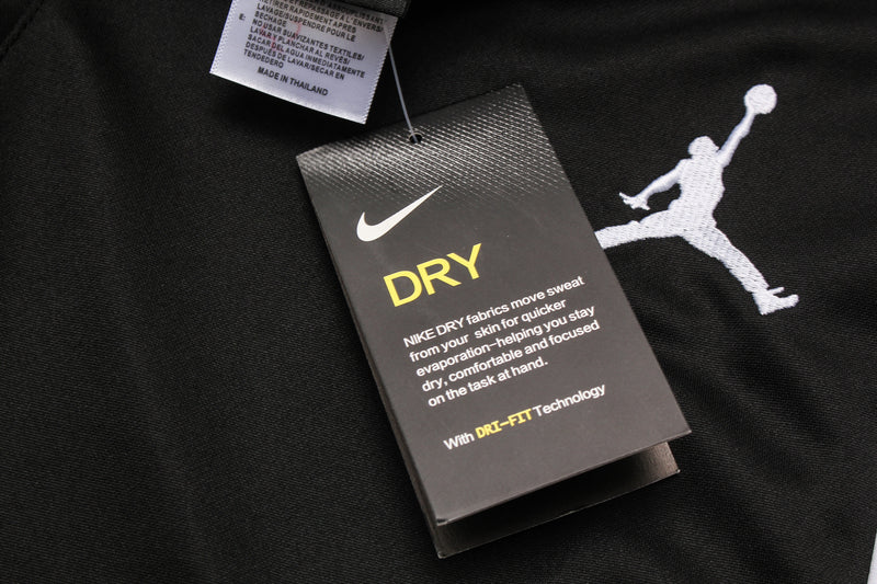 KIT PASSEIO - PARIS SAINT GERMAIN (PSG) - PRETO E BRANCO JORDAN