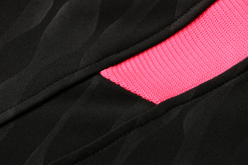 KIT PRÉ JOGO - PARIS SAINT GERMAIN (PSG) - PRETO E ROSA