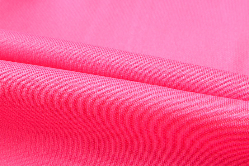 KIT PASSEIO COM CAPUZ - BARCELONA - ROSA, PRETO E VERDE
