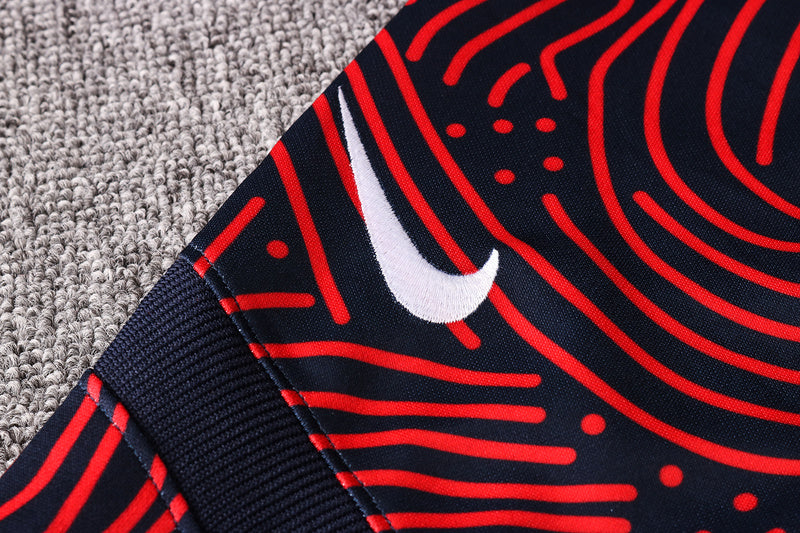 KIT PASSEIO - PARIS SAINT GERMAIN (PSG) - AZUL E VERMELHO