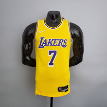 Carregar imagem no visualizador da galeria, CAMISA LAKERS - AMARELA COM NIKE BRILHANTE - 75TH ANNIVERSARY - ICON EDITION - 2021/ 2022
