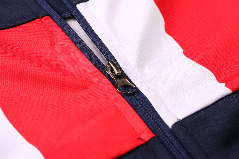 KIT PASSEIO - ATLÉTICO DE MADRID - AZUL, VERMELHO E PRETO