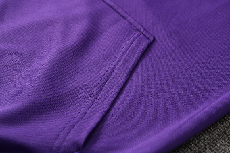 KIT MOLETOM - PARIS SAINT GERMAIN (PSG) - ROXO, ROSA E PRETO