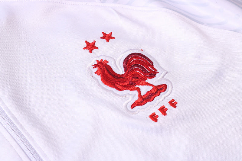 KIT PRÉ JOGO - FRANÇA - BRANCO E AZUL