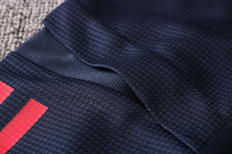 KIT PRÉ JOGO - LYON - AZUL, BRANCO E VERMELHO
