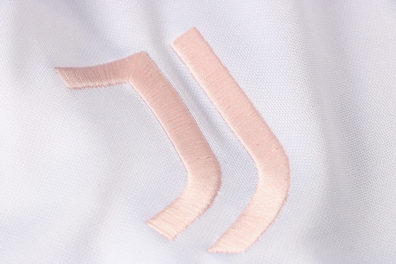 KIT PRÉ JOGO - JUVENTUS - BRANCO, ROSA E PRETO