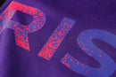 KIT PASSEIO COM CAPUZ - PARIS SAINT GERMAIN (PSG) - ROXO JORDAN
