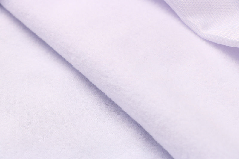 KIT MOLETOM - PARIS SAINT GERMAIN (PSG) - BRANCO COM SÍMBOLO ROXO E ROSA