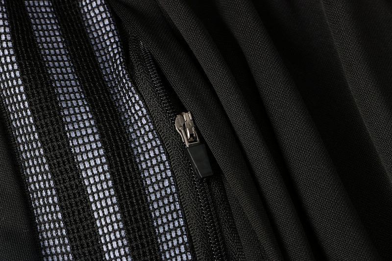 KIT PASSEIO - JUVENTUS - PRETO, AMARELO E BRANCO
