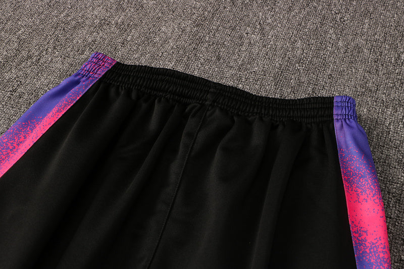 KIT MOLETOM - PARIS SAINT GERMAIN (PSG) - BRANCO, ROXO E ROSA