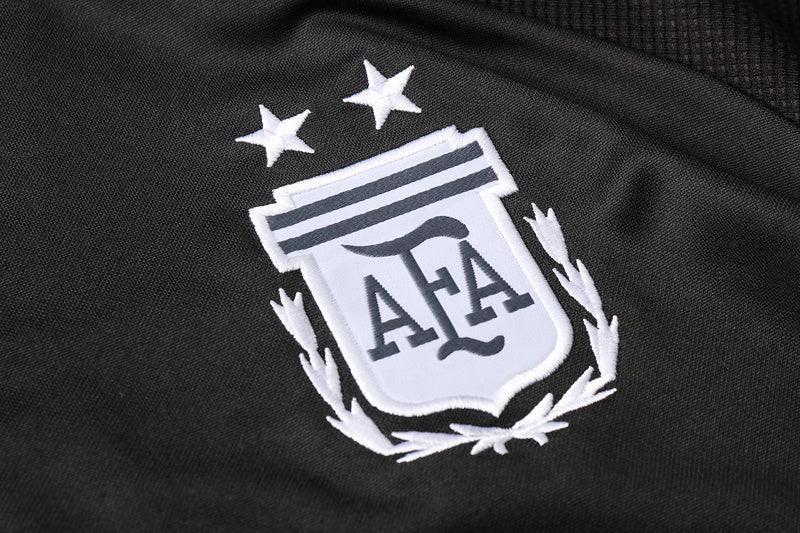 KIT PRÉ JOGO - ARGENTINA - PRETO E BRANCO