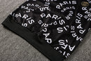 KIT MOLETOM - PARIS SAINT GERMAIN (PSG) - PRETO PARIS