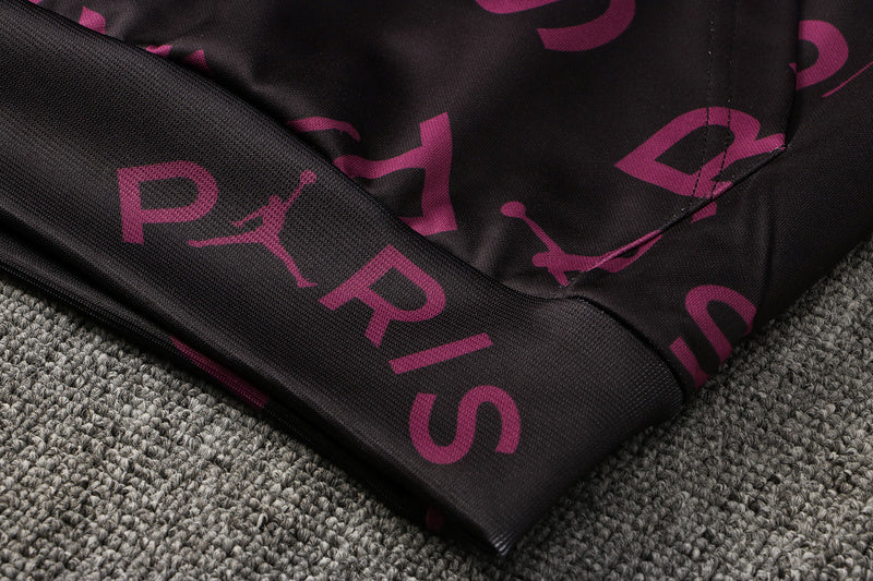 KIT MOLETOM - PARIS SAINT GERMAIN (PSG) -  ROXO PARIS