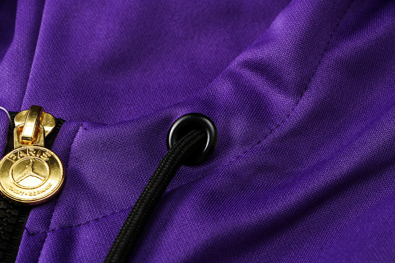 KIT PASSEIO COM CAPUZ - PARIS SAINT GERMAIN (PSG) - ROXO JORDAN