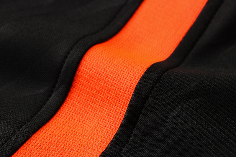 KIT PRÉ JOGO - CHELSEA - PRETO, LARANJA E AZUL