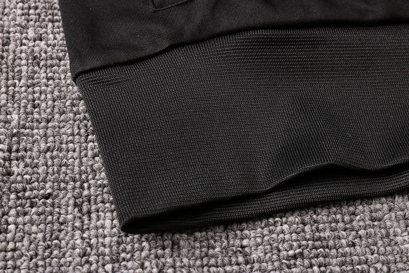 KIT PRÉ JOGO - JUVENTUS - PRETO E BRANCO