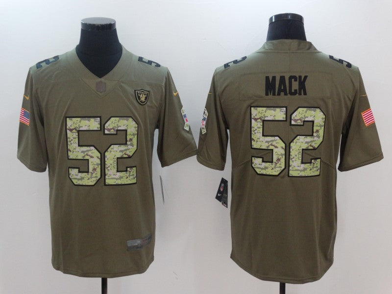 CAMISA LAS VEGAS RAIDERS - NFL - VERDE E CAMUFLADO