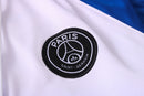 KIT PASSEIO COM CAPUZ - PARIS SAINT GERMAIN (PSG) - BRANCO, VERMELHO E AZUL