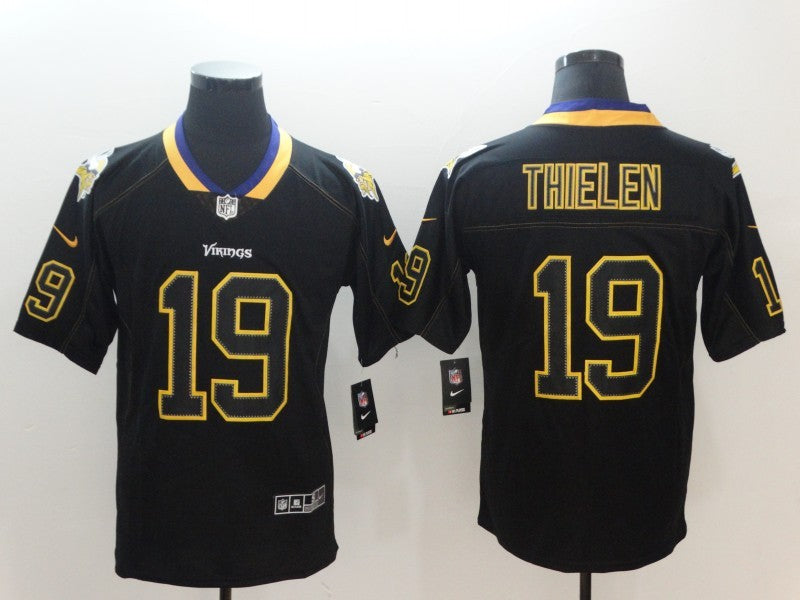 CAMISA MINNESOTA VIKINGS  - NFL - PRETO E AMARELO