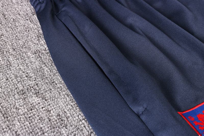 KIT PRÉ JOGO - INGLATERRA -  AZUL CLARO, VERMELHO E AZUL ESCURO