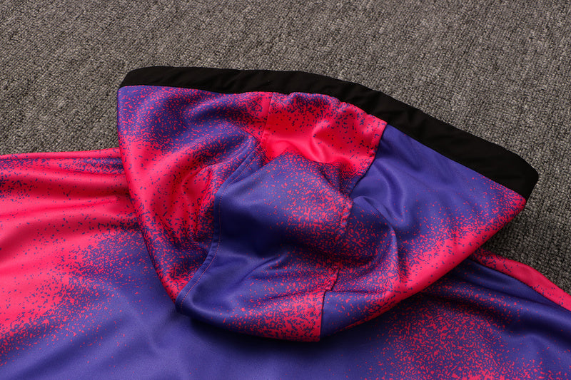 KIT MOLETOM - PARIS SAINT GERMAIN (PSG) - ROSA E ROXO