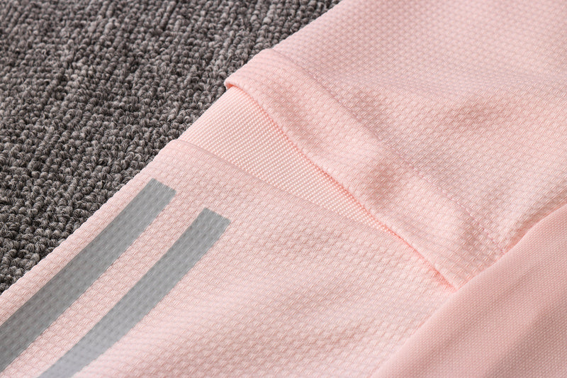KIT PRÉ JOGO - JUVENTUS - ROSA, BRANCO, PRETO E AZUL