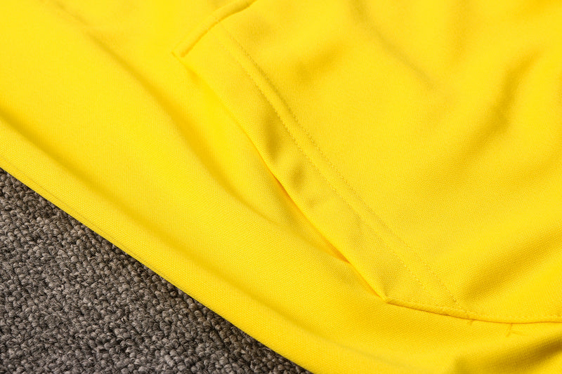 KIT PASSEIO COM CAPUZ - BORUSSIA DORTMUND - AMARELO E PRETO