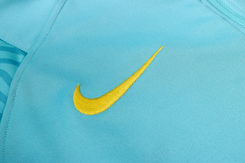 KIT PRÉ JOGO - BRASIL - AZUL CLARO E PRETO