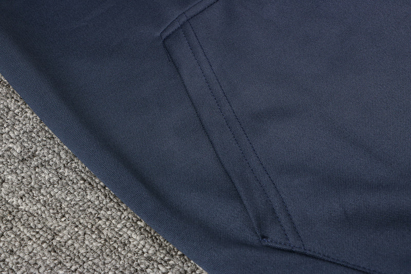 KIT PASSEIO COM CAPUZ - PARIS SAINT GERMAIN (PSG) - AZUL, BRANCO E VERMELHO