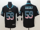 CAMISA CAROLINA PANTHERS - NFL -  PRETO, AZUL, BRANCO E VERMELHO