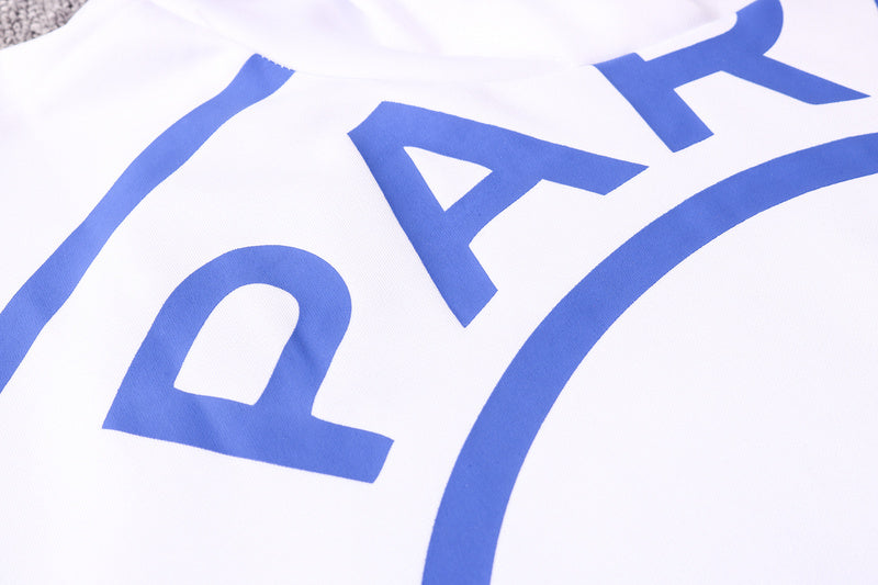 KIT MOLETOM - PARIS SAINT GERMAIN (PSG) - BRANCO