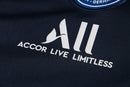 KIT PASSEIO - PARIS SAINT GERMAIN (PSG) - AZUL ESCURO E VERMELHO