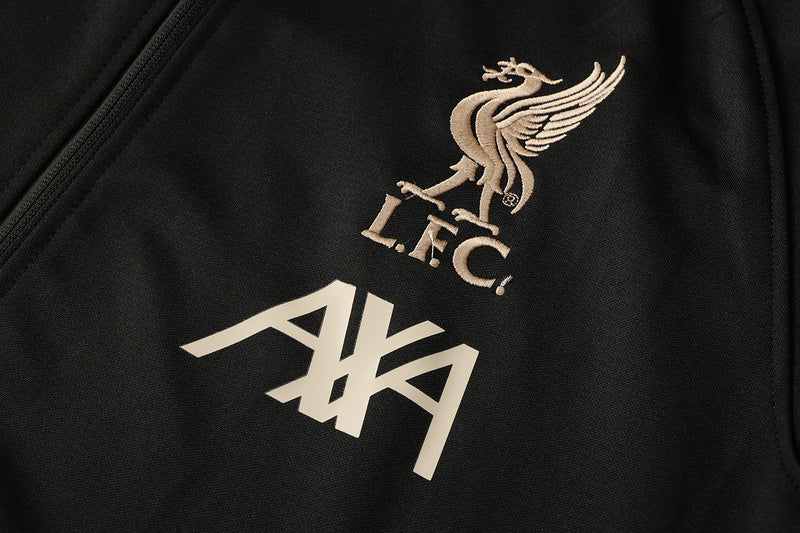 KIT PASSEIO - TOTTENHAM - PRETO E DOURADO