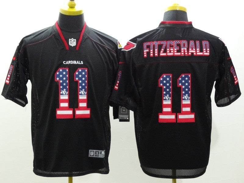 CAMISA ARIZONA CARDINALS - NFL - PRETO, AZUL, VERMELHO E BRANCO
