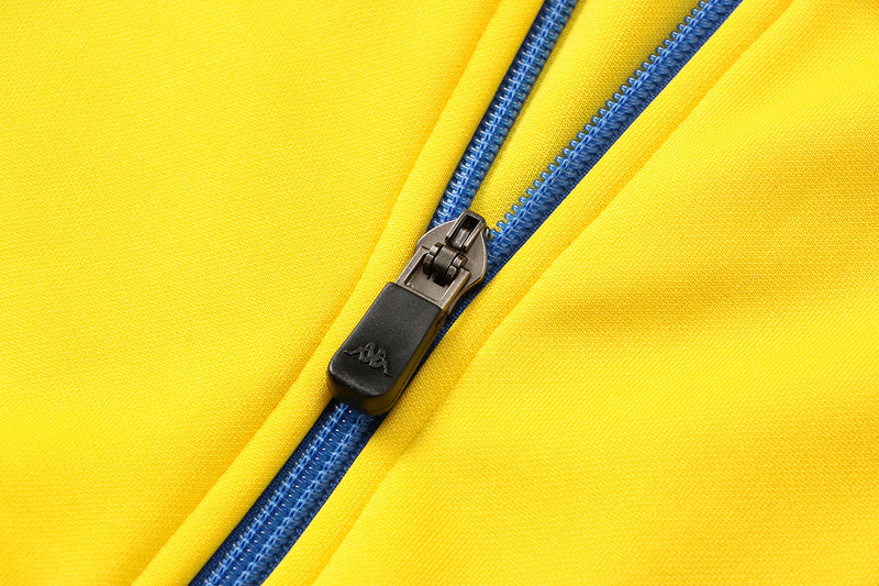 KIT PASSEIO - CALCIO NAPOLI -  AMARELO E AZUL