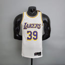 CAMISA LAKERS - BRANCA COM NIKE BRILHANTE - 75TH ANNIVERSARY - ICON EDITION - 2021/ 2022