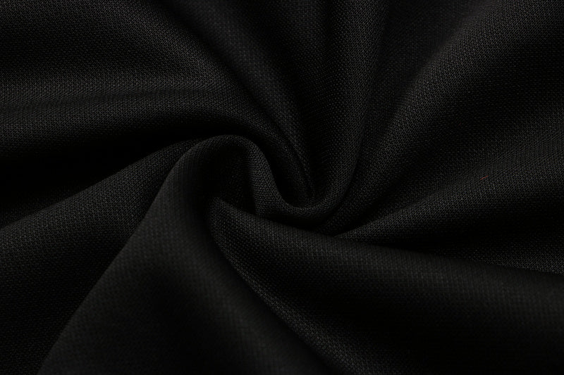 KIT PASSEIO COM CAPUZ - CHELSEA - PRETO E LARANJA