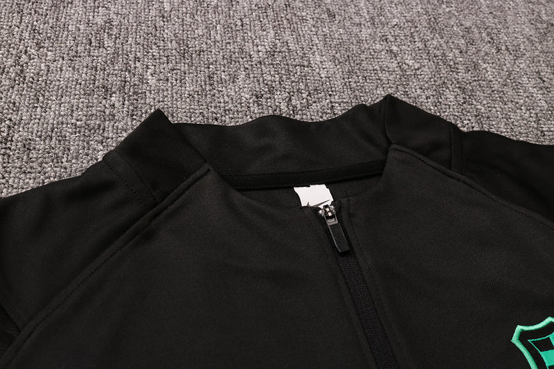 KIT PRÉ JOGO - BARCELONA - PRETO, VERDE E ROSA