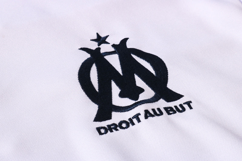 KIT PRÉ JOGO - OLYMPIQUE DE MARSEILLE - AZUL E BRANCO