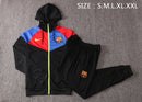 KIT PASSEIO COM CAPUZ - BARCELONA - PRETO, AZUL E VERMELHO