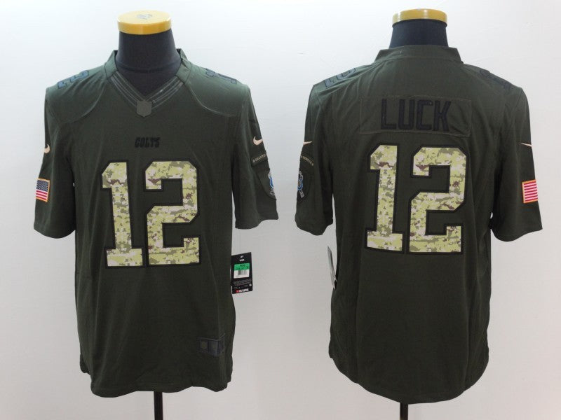 CAMISA INDIANAPOLIS COLTS - NFL - VERDE E CAMUFLADO