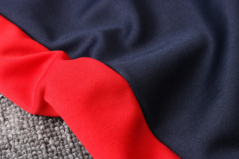 KIT PASSEIO COM CAPUZ - FRANÇA - AZUL E VERMELHO